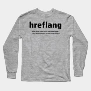 Hreflang Long Sleeve T-Shirt